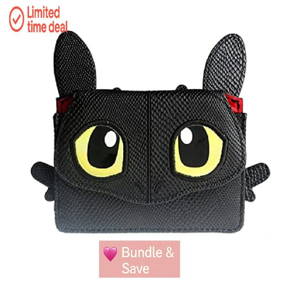 Bi-Fold Zipper Wallet, 12 Compartments, Faux Leather, ID Window - Picture 2 of 2